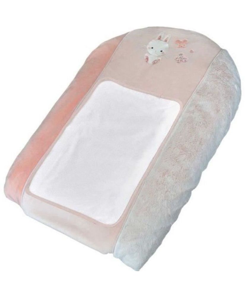 Materassino per fasciatoio con fodera in Lapinou - Rosa - 50 x 75 cm Materassino per fasciatoio con fodera in Lapinou - Rosa - 50 x 75 cm
