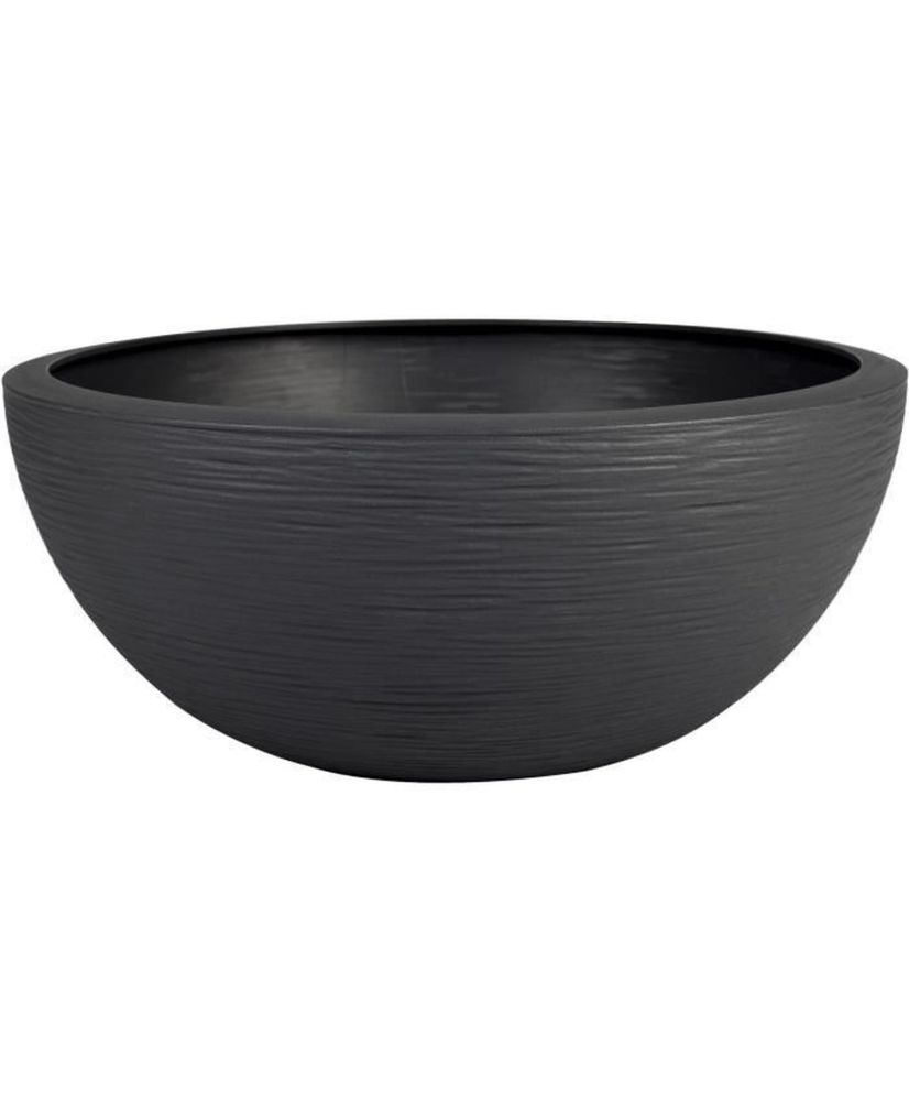 Macetero Graphit Up Redondo de Plástico Gris Antracita Ø 40 cm 14,9 L Macetero Graphit Up Redondo de Plástico Gris Antracita Ø 40 cm 14,9 L