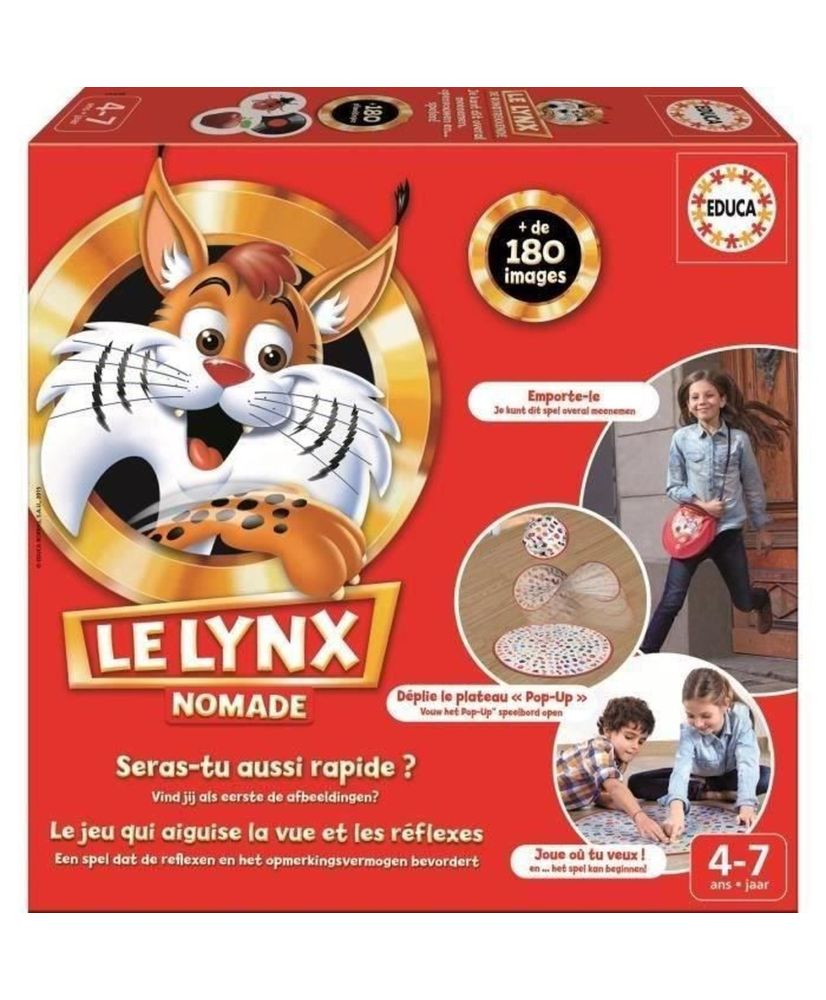 EDUCA Jeux éducatif Le Lynx Nomade EDUCA Jeux éducatif Le Lynx Nomade