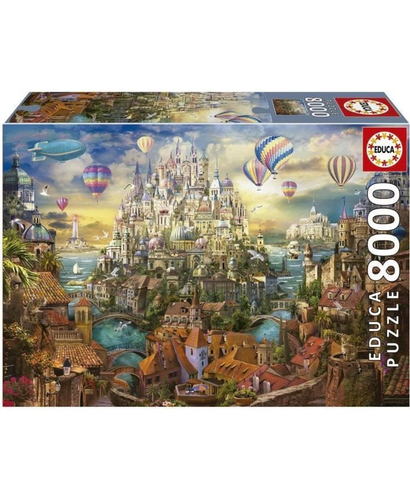 Puzzle de arquitectura y monumentos - EDUCA - CIUDAD DE REVE - 8000 piezas Puzzle de arquitectura y monumentos - EDUCA - CIUDAD DE REVE - 8000 piezas
