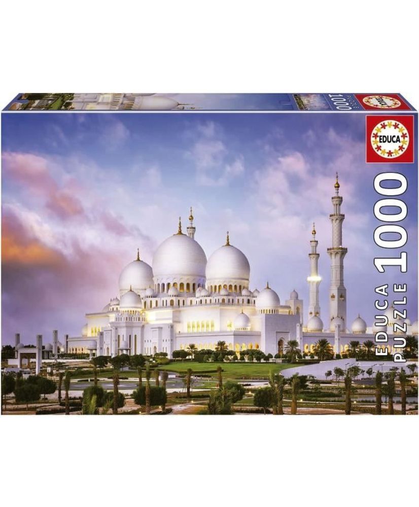 Puzzle - EDUCA - Scheich-Zayid-Moschee - 1000 Teile Puzzle - EDUCA - Scheich-Zayid-Moschee - 1000 Teile