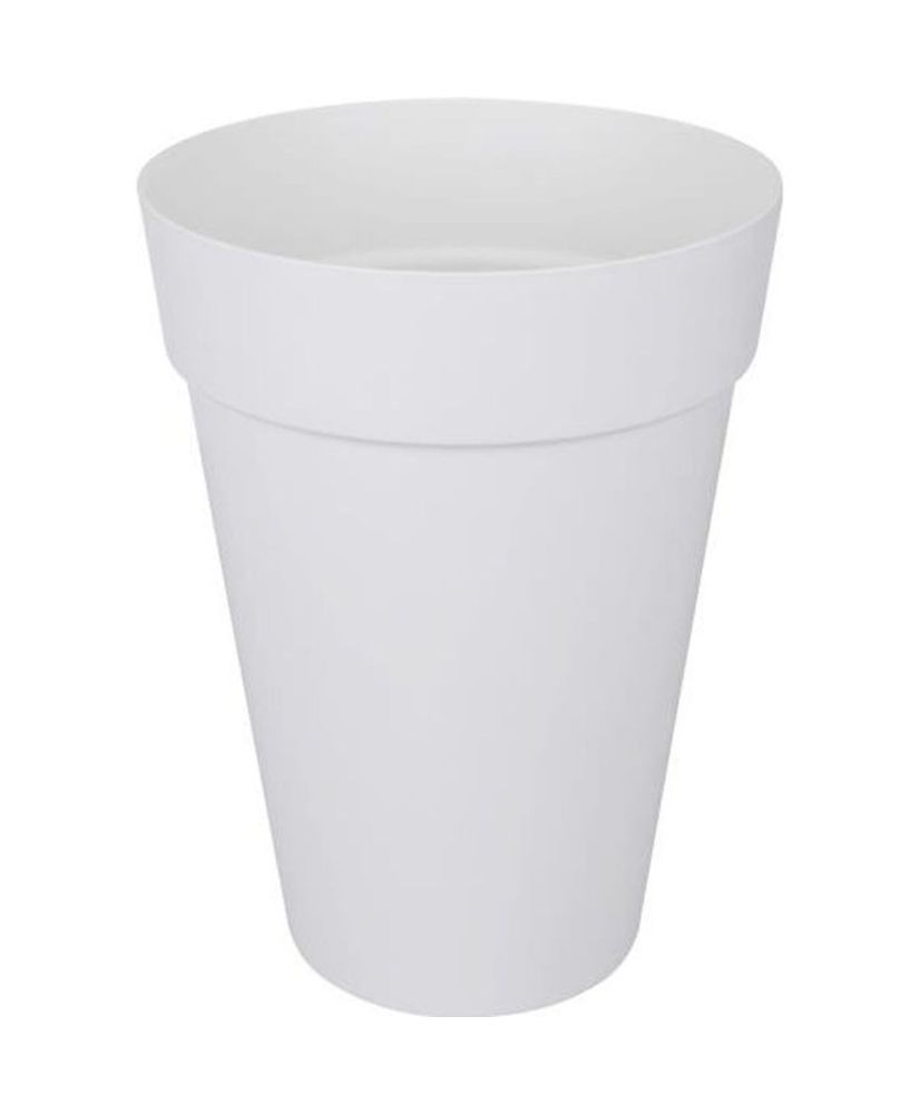 Maceta redonda alta Loft Urban Ø 28 cm - Blanco Maceta redonda alta Loft Urban Ø 28 cm - Blanco