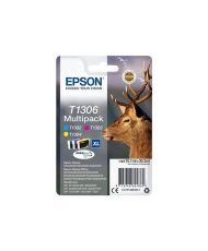EPSON Multipack T1306 - Cerf - Cyan, Magenta, Jaune 