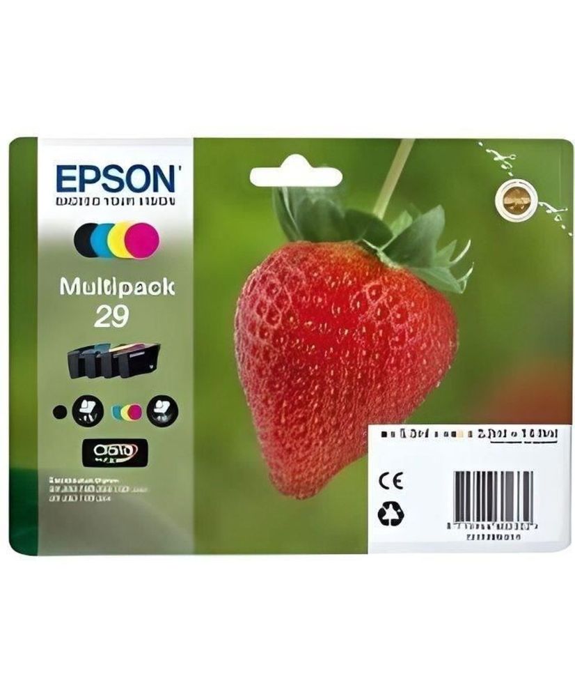 EPSON Multipack 29 - Fresa - Negro, Cian, Magenta, Amarillo EPSON Multipack 29 - Fresa - Negro, Cian, Magenta, Amarillo