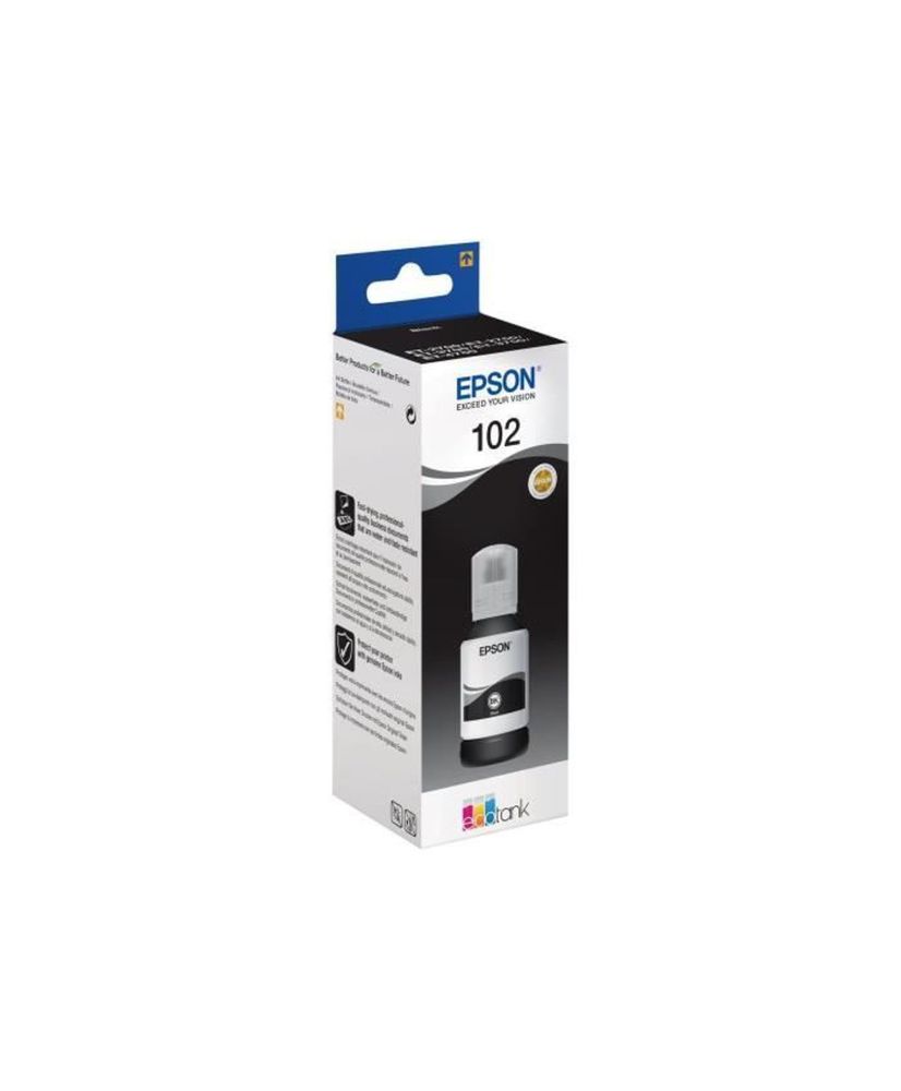 EPSON - Bouteille Ecotank 102 Noire EPSON - Bouteille Ecotank 102 Noire