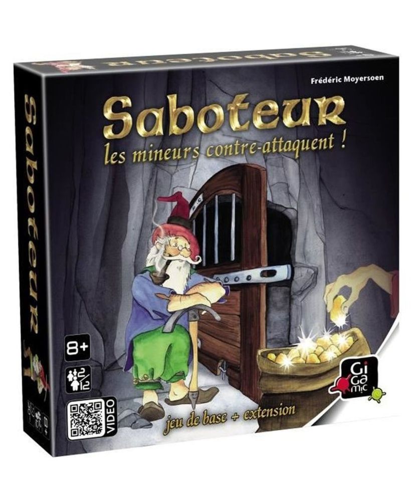 Gigamic - Saboteador 2: Los mineros contraatacan, tarjeta, farol Gigamic - Saboteador 2: Los mineros contraatacan, tarjeta, farol