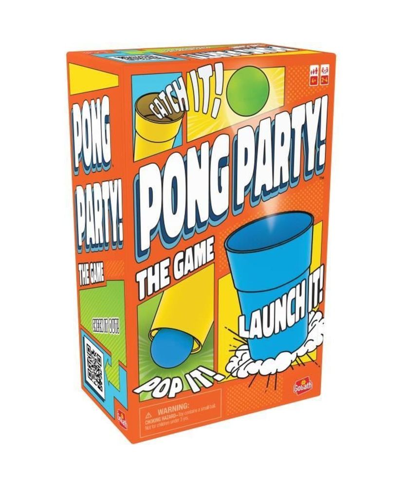 Gioco di società - Pong Party - Palline da ping pong rimbalzanti - Per adulti e bambini Gioco di società - Pong Party - Palline da ping pong rimbalzanti - Per adulti e bambini