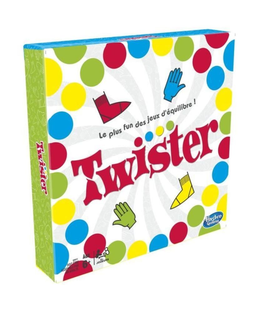 Hasbro Gaming - Twister - Juego de fiesta para niños Hasbro Gaming - Twister - Juego de fiesta para niños