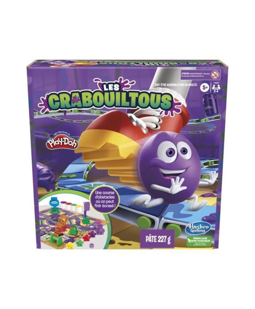 Les Crabouiltous, board game for children, game for the family with modeling clay Les Crabouiltous, board game for children, game for the family with modeling clay