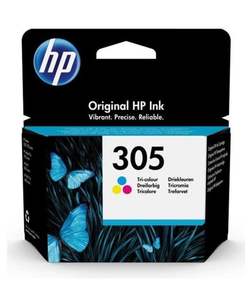 Cartucho de tinta original tricolor H 305 (3YM60AE) para HP DeskJet 2300/2710/2720/Plus4100, HP Envy 6000/Pro 6400 Cartucho de tinta original tricolor H 305 (3YM60AE) para HP DeskJet 2300/2710/2720/Plus4100, HP Envy 6000/Pro 6400