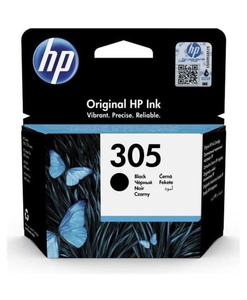 Cartuccia d'inchiostro nero originale H 305 (3YM61AE) per HP DeskJet 2300/2710/2720/Plus4100, HP Envy 6000/Pro 6400 Cartuccia d'inchiostro nero originale H 305 (3YM61AE) per HP DeskJet 2300/2710/2720/Plus4100, HP Envy 6000/Pro 6400