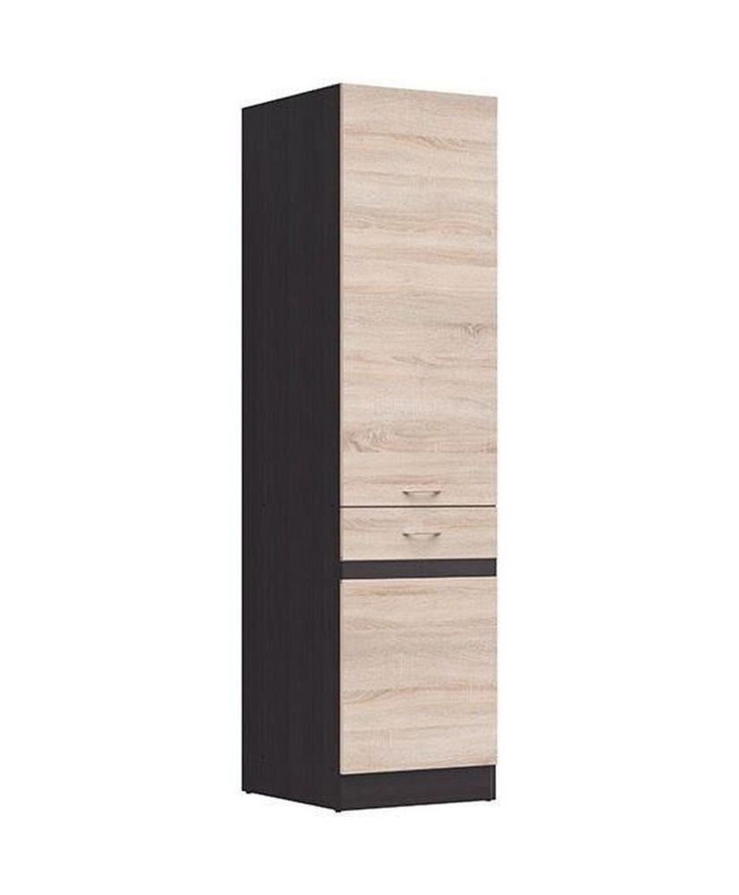 Colonne de cuisine 2 Portes ouverture gauche - 50 x 196 x 46 cm - chêne sonoma Colonne de cuisine 2 Portes ouverture gauche - 50 x 196 x 46 cm - chêne sonoma