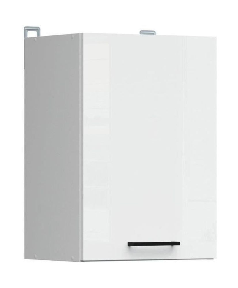 Hochschrank 40 cm - 1 Tür - Glänzendes Weiß Hochschrank 40 cm - 1 Tür - Glänzendes Weiß