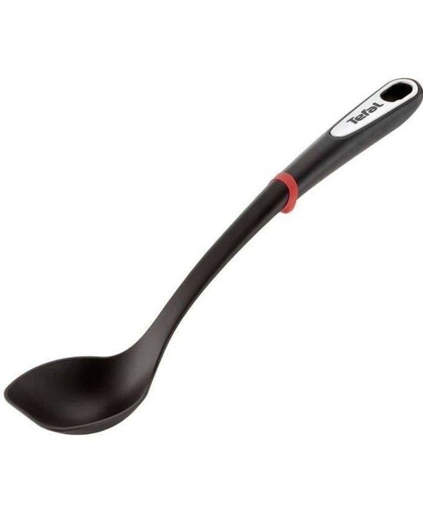TEFAL Schwarzer und roter Löffel – Unbedenklich für Antihaftbeschichtungen TEFAL Schwarzer und roter Löffel – Unbedenklich für Antihaftbeschichtungen