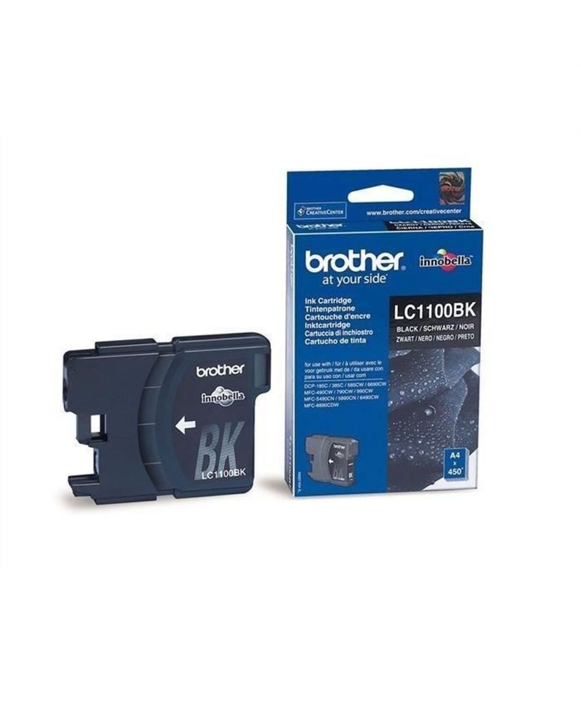 Cartucho de tinta negra Brother LC1100BK Cartucho de tinta negra Brother LC1100BK