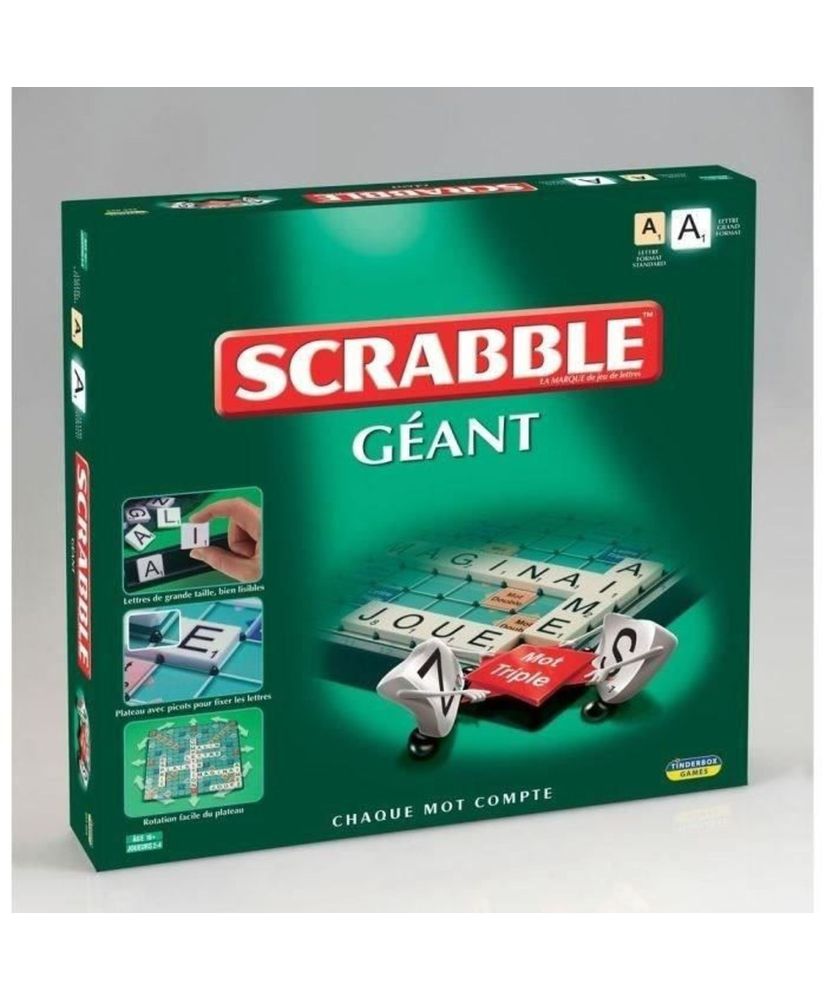 Scrabble Gigante - Mégableu Scrabble Gigante - Mégableu