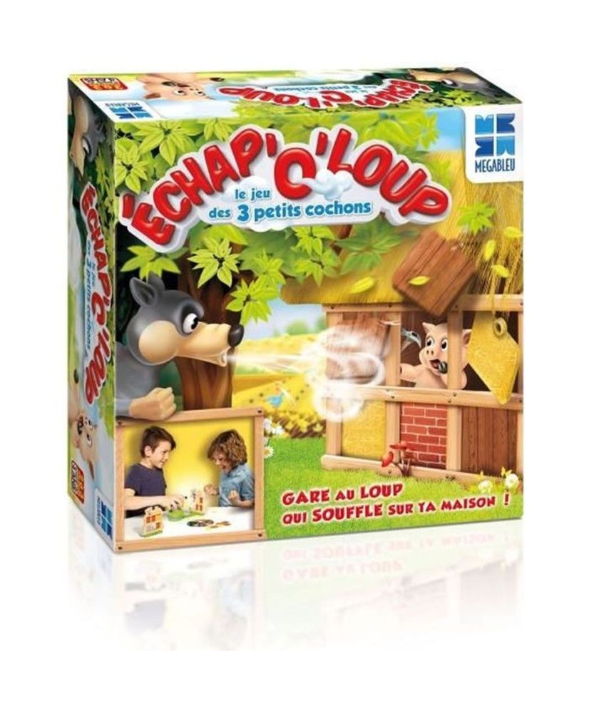 Echap O Loup - The game of 3 little pigs for children - MEGABLEU Echap O Loup - The game of 3 little pigs for children - MEGABLEU