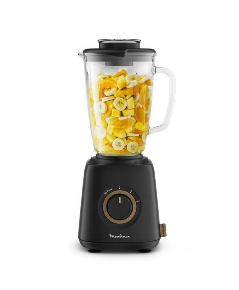 MOULINEX Elektromixer, umweltfreundliches Design, Smoothie, Milchshake, Gazpacho, Suppe, 1,75 l, 4 Klingen, 800 W MOULINEX Elektromixer, umweltfreundliches Design, Smoothie, Milchshake, Gazpacho, Suppe, 1,75 l, 4 Klingen, 800 W