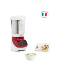 MOULINEX Soup&Plus Heated Blender, Useful capacity 2 L, 5 speeds, Touch screen, Recipe book,