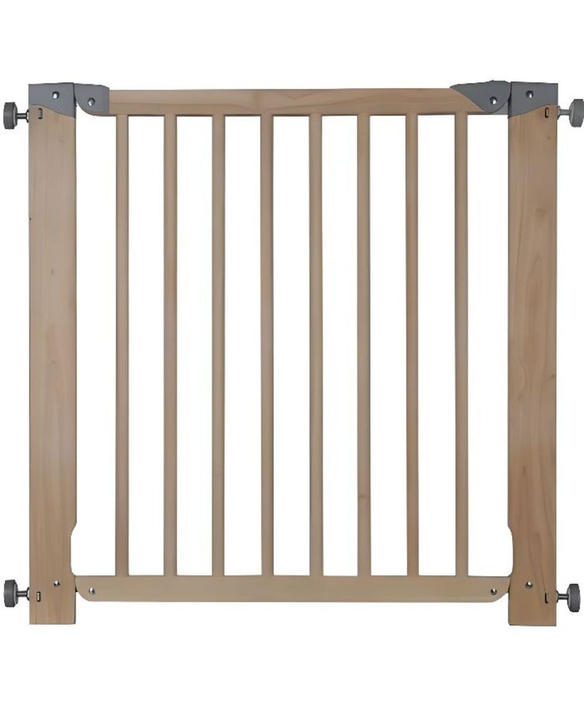 Barrera de seguridad infantil OLEANE 8 - 80 a 85 cm - Madera - Desmontable - Fijación a presión en 4 puntos Barrera de seguridad infantil OLEANE 8 - 80 a 85 cm - Madera - Desmontable - Fijación a presión en 4 puntos