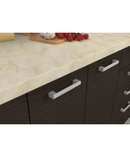Plan de travail Stratifié - 60 cm - E 28 mm - Beige mat