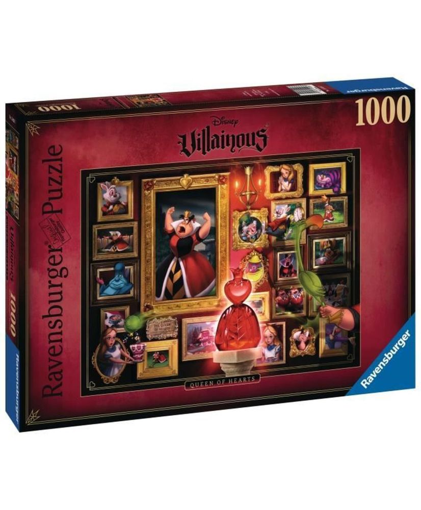 Puzzle de 1000 piezas La Reina de Corazones (Colección Villanos Disney) Puzzle de 1000 piezas La Reina de Corazones (Colección Villanos Disney)