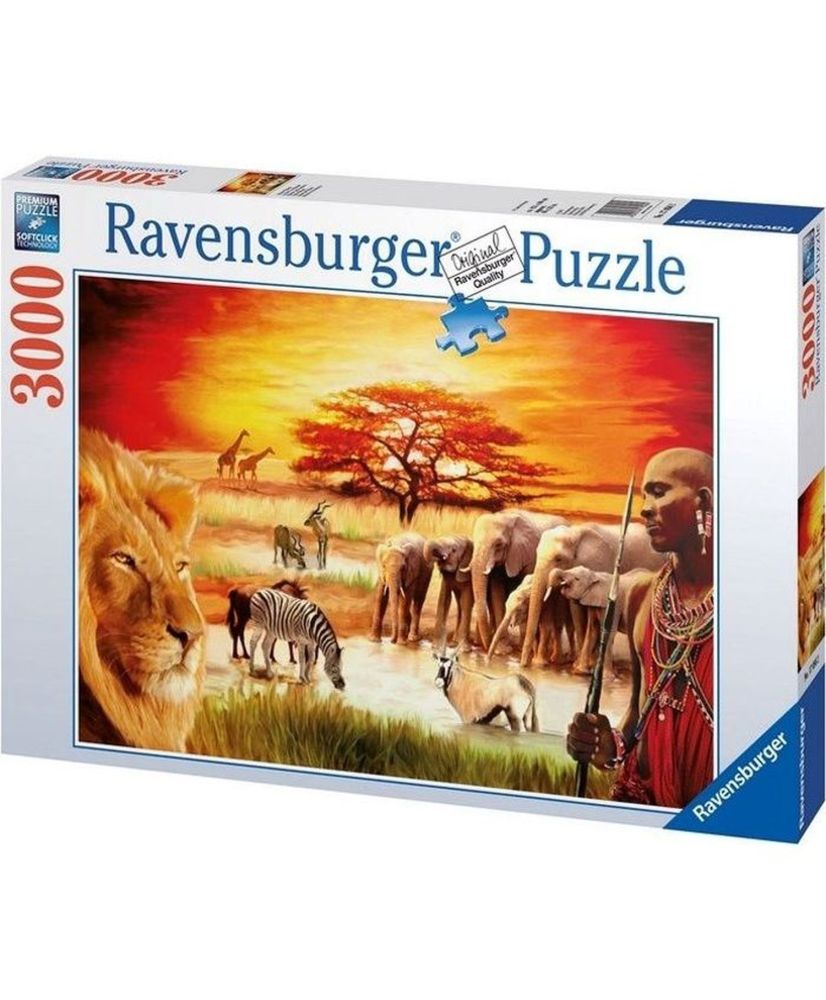 Puzzle de 3000 piezas - El orgullo de los Massai - Ravensburger - Paisaje y naturaleza - Mixto - Adulto Puzzle de 3000 piezas - El orgullo de los Massai - Ravensburger - Paisaje y naturaleza - Mixto - Adulto