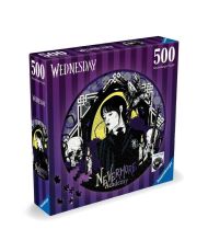 Ravensburger rundes Puzzle – Mercrougei Adams – 500 Teile – Cartoons und Comics