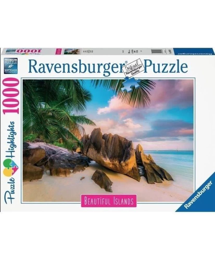 1000 Teile Puzzle Seychellen - Ravensburger - Landschaften 1000 Teile Puzzle Seychellen - Ravensburger - Landschaften