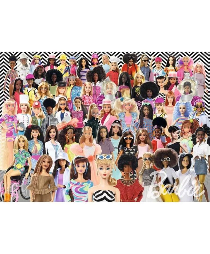Puzzle Barbie da 1000 pezzi - Ravensburger - Challenge Puzzle - Rosa - Misto - Licenza Barbie Puzzle Barbie da 1000 pezzi - Ravensburger - Challenge Puzzle - Rosa - Misto - Licenza Barbie