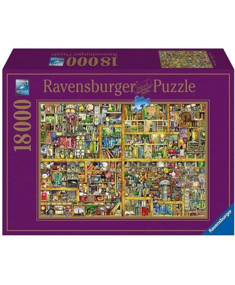 Puzzle Ravensburger - Biblioteca Magica XXL - 18000 pezzi - Architettura e monumenti Puzzle Ravensburger - Biblioteca Magica XXL - 18000 pezzi - Architettura e monumenti