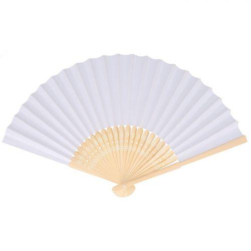 Paper fan to customize 21 cm