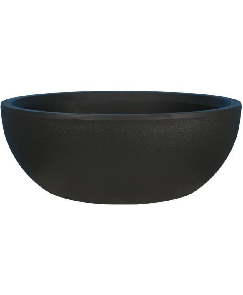 Ciotola per fiori - granito - nera Ciotola per fiori - granito - nera