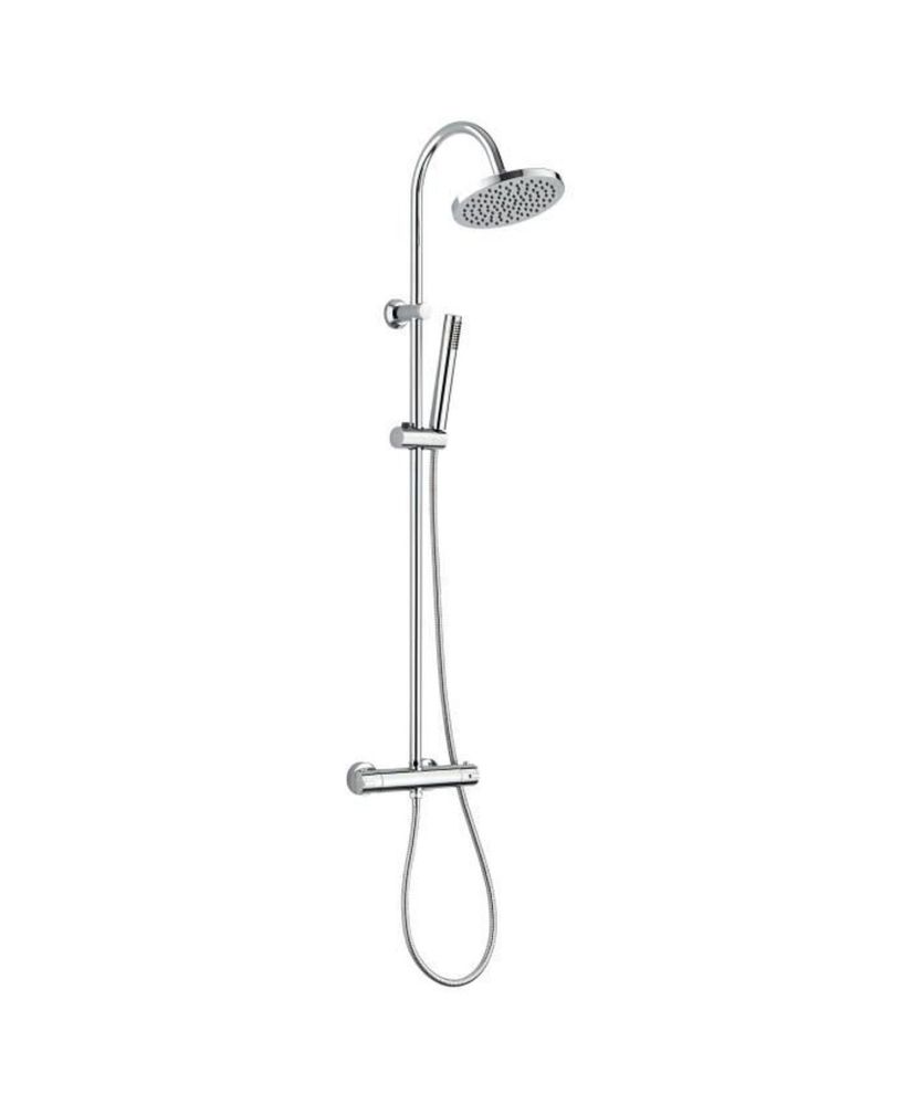 ROUSSEAU Shower column with Loona thermostatic mixer tap ROUSSEAU Shower column with Loona thermostatic mixer tap