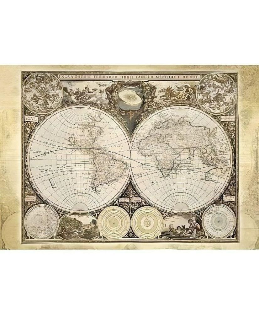 Puzzle Mappemonde Historique - Schmidt Spiele - 2000 pièces - Qualité Premium Puzzle Mappemonde Historique - Schmidt Spiele - 2000 pièces - Qualité Premium