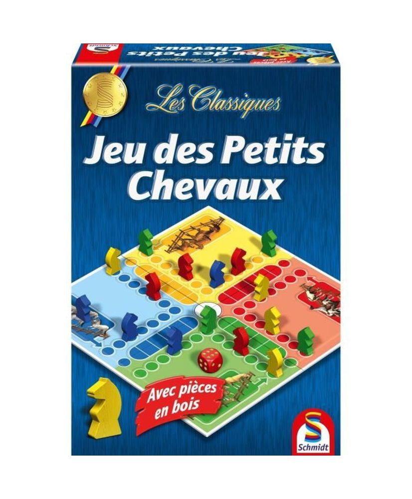 Gioco dei Cavallini - Linea Classica - Pezzi in legno - SCHMIDT E SPIELE Gioco dei Cavallini - Linea Classica - Pezzi in legno - SCHMIDT E SPIELE