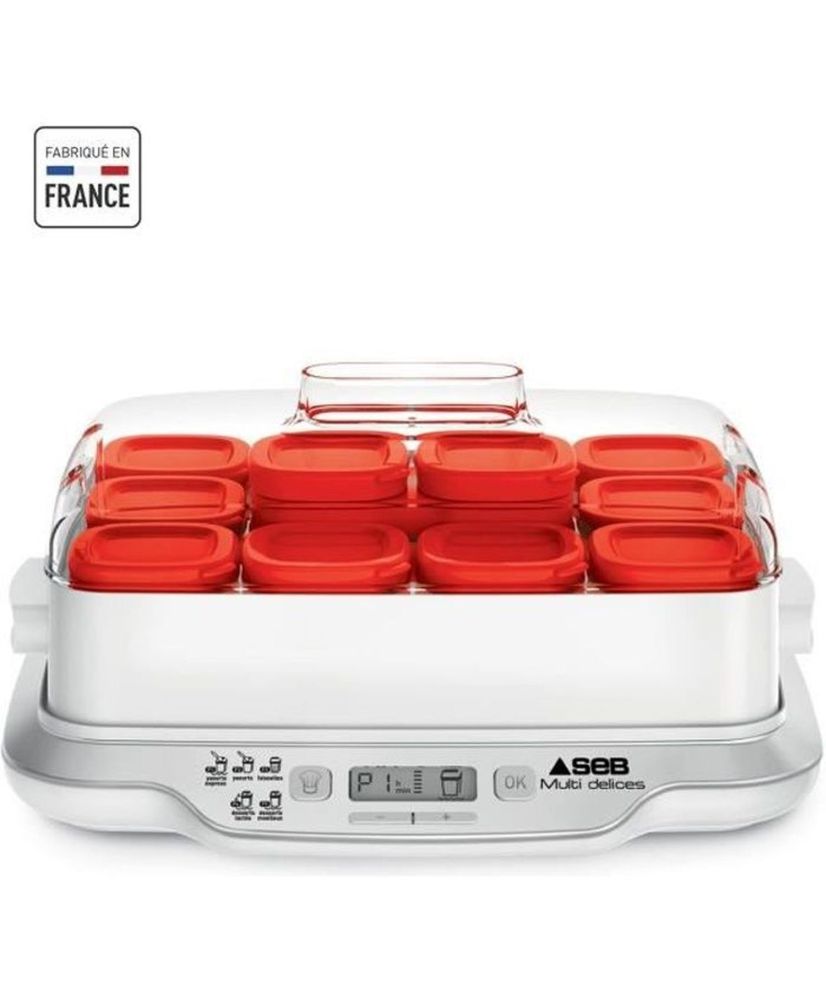 SEB Yogurt maker 12 pots 140 ml SEB Yogurt maker 12 pots 140 ml