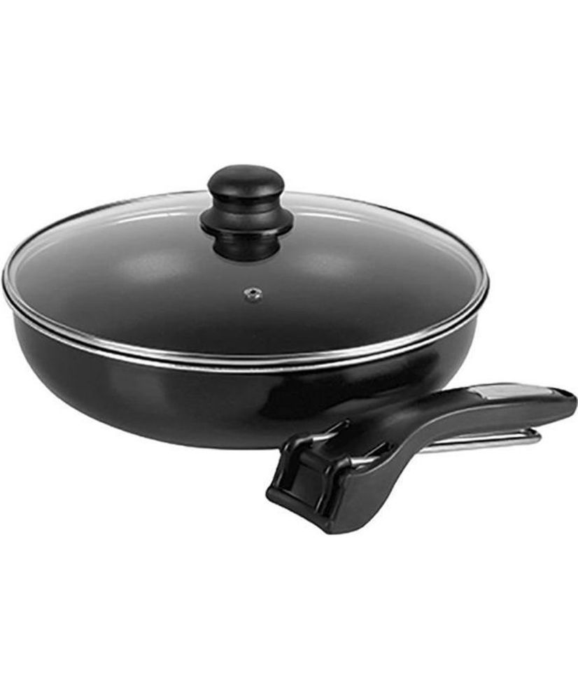 SITRAM Sauteuse 28 cm noir + pince SITRAM Sauteuse 28 cm noir + pince