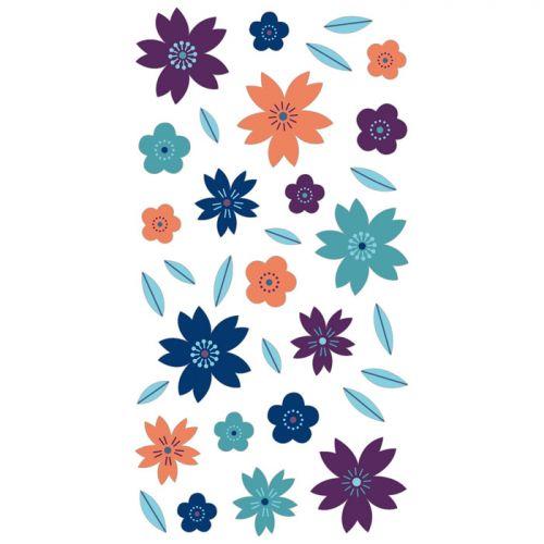 3D puffies stickers - Flowers
