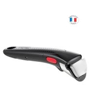 TEFAL Black removable handle, 3-point security locking, 10-year warranty