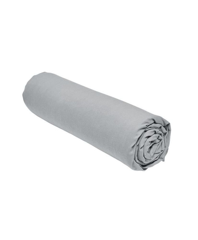 Spannbettlaken – 160 x 200+30 cm glatt – Stahl Spannbettlaken – 160 x 200+30 cm glatt – Stahl