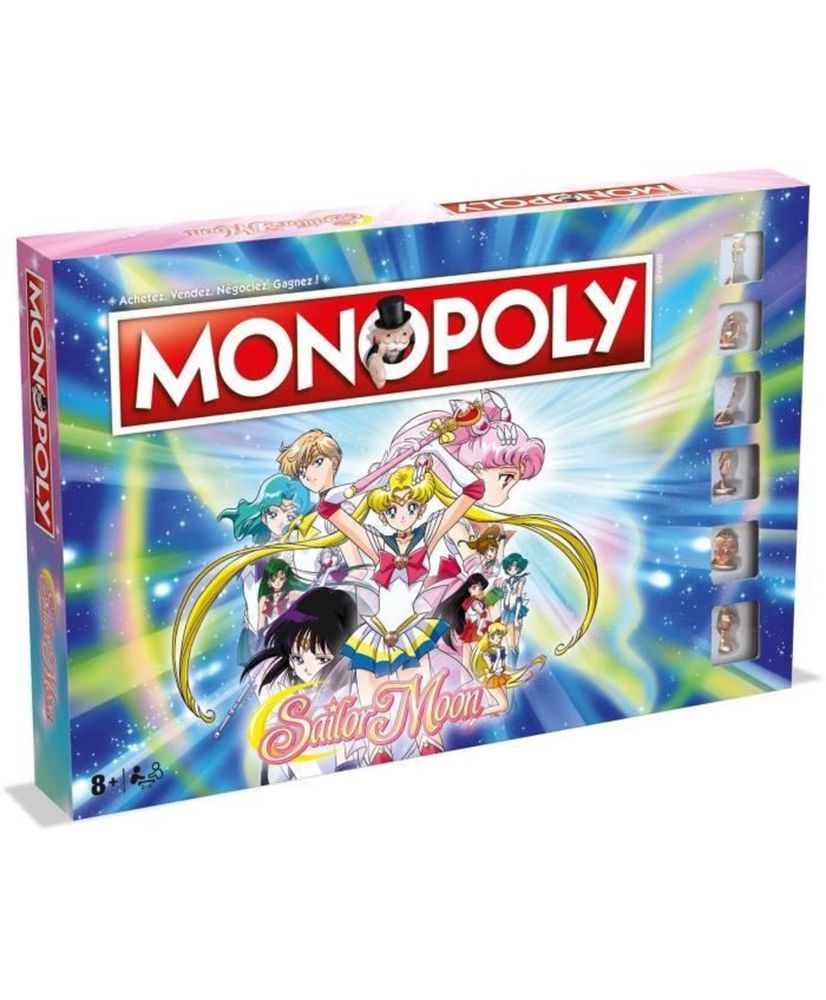 MONOPOLY - SAILOR MOON - Juego de mesa MONOPOLY - SAILOR MOON - Juego de mesa