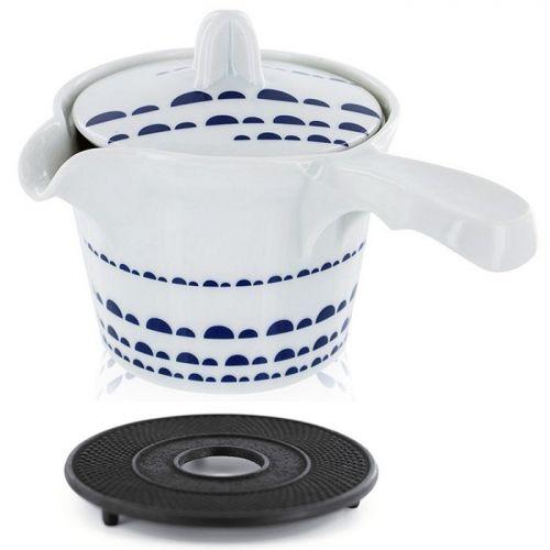Kyoto Cast iron teapot 0.8 liter & black sub-teapot