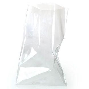 100 bolsas de alimentos transparentes 30 x 18 cm