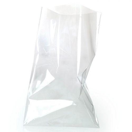 100 transparent food bags 30 x 18 cm
