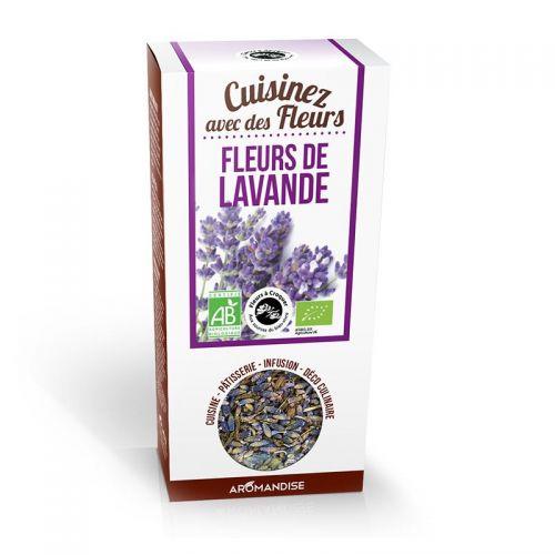 Fleurs comestibles bio - Fleurs de Lavande 40 g Fleurs comestibles bio - Fleurs de Lavande 40 g