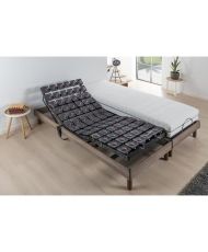 Electric relaxation mattress + box spring set - 2 x 80 x 200 cm - Pocket spring mattress