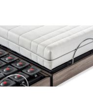 Electric relaxation mattress + box spring set - 2 x 90 x 200 cm - Pocket spring mattress