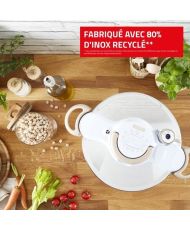 SEB Pentola a pressione in acciaio inox, pentola a pressione da 7,5 L