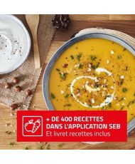 SEB Olla a presión de acero inoxidable, olla a presión de 9 L